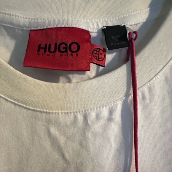 Hugo Boss Men’s White Tshirt size Medium - Picture 5 of 5